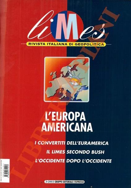 L' Europa americana - Lucio Caracciolo - copertina