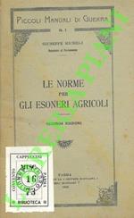 Le norme per gli esoneri agricoli