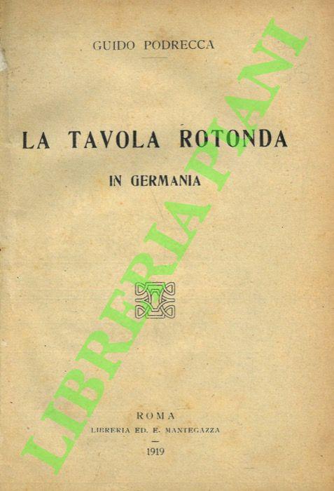tavola rotonda in Germania.