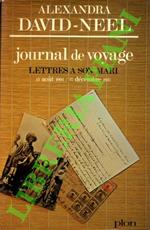 Journal de voyage. Lettres a son mari
