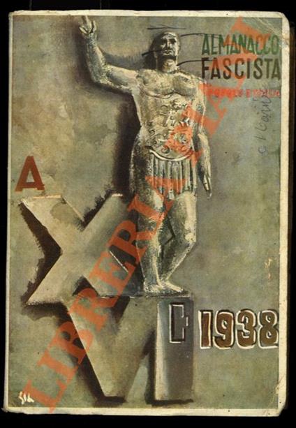 Almanacco Fascista del Popolo d’Italia 1938. - copertina