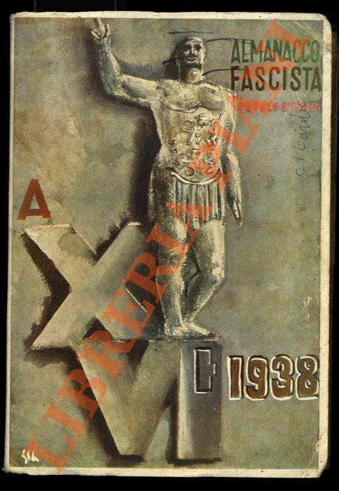 Almanacco Fascista del Popolo d’Italia 1938. - copertina