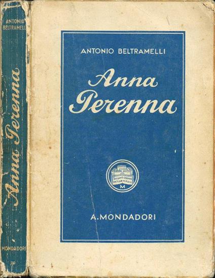 Anna Perenna - Antonio Beltramelli - copertina