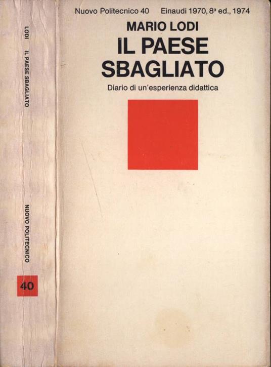 Il paese sbagliato - Mario Lodi - copertina
