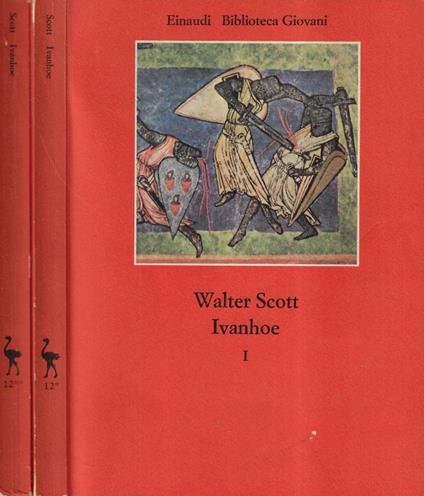 Ivanhoe Vol. I, II - Walter Scott - copertina