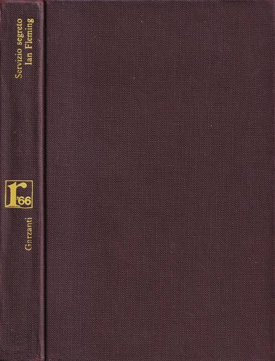 Servizio segreto - Ian Fleming - copertina
