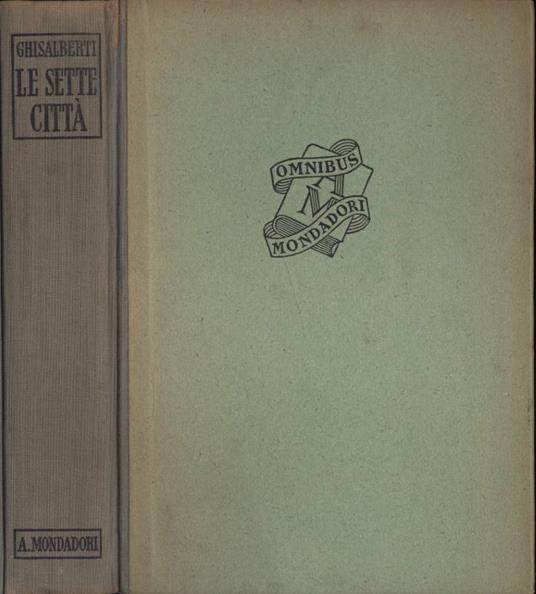 Le sette città - Mario Ghisalberti - copertina