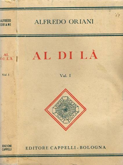 Al di là - Alfredo Oriani - copertina