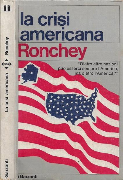 La crisi americana - Alberto Ronchey - copertina