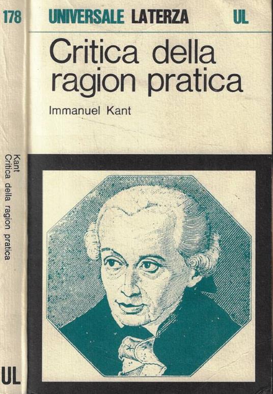 Critica della ragion pratica - Immanuel Kant - copertina