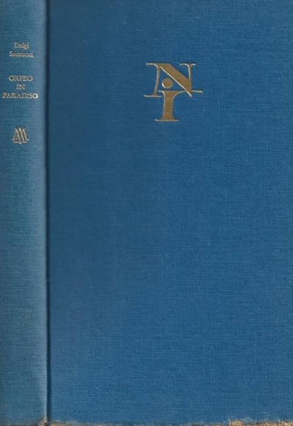 Orfeo in paradiso - Luigi Santucci - copertina