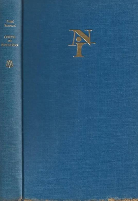 Orfeo in paradiso - Luigi Santucci - copertina