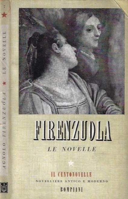 Le Novelle - Agnolo Firenzuola - copertina