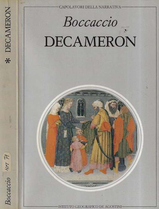 Decameron giornate I-IV - Giovanni Boccaccio - copertina
