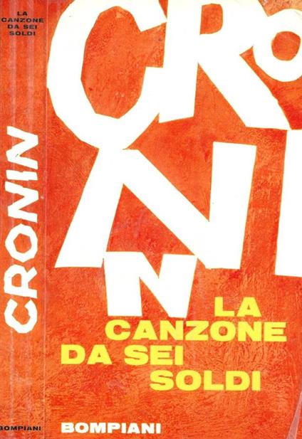 La canzone da sei soldi - A. Joseph Cronin - copertina