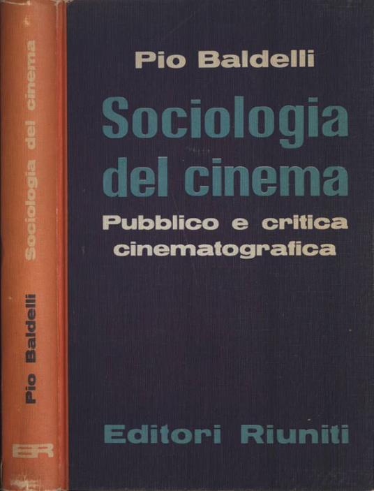 Sociologia nel cinema - Pio Baldelli - copertina