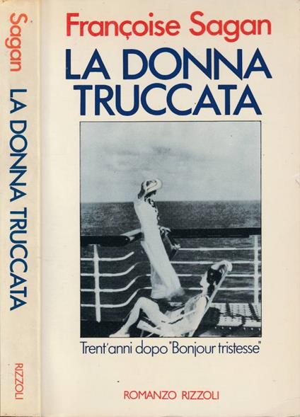 La donna truccata - Françoise Sagan - copertina