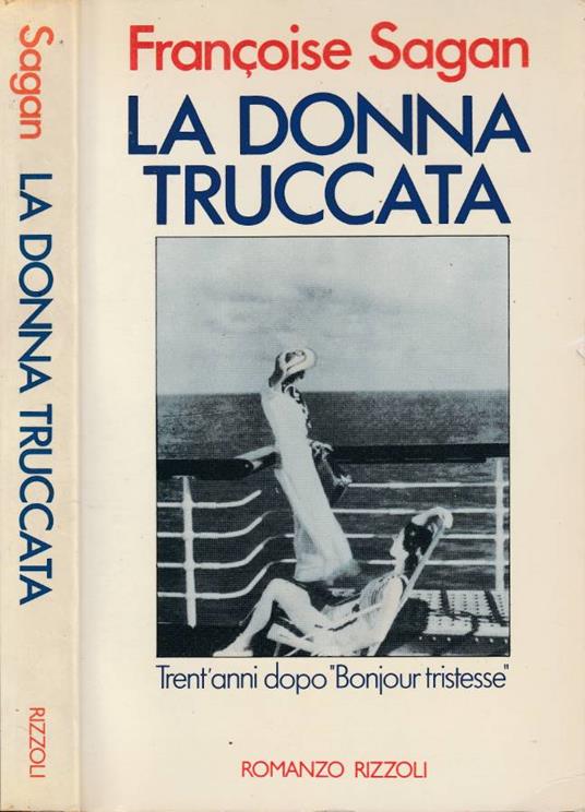La donna truccata - Françoise Sagan - copertina