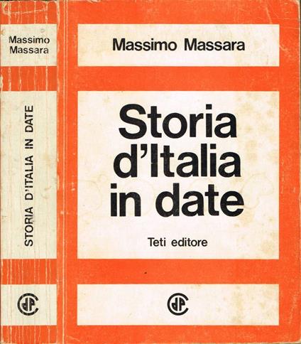 Storia d'Italia in date - Massimo Massara - copertina