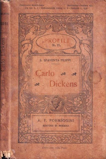 Carlo Dickens - Silvio Spaventa Filippi - copertina
