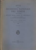 Atti della Accademia Nazionale dei Lincei Anno CCCLXXVI Serie Ottava - Volume XXXIII