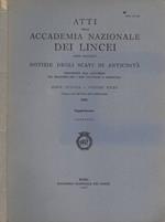 Atti della Accademia Nazionale dei Lincei Anno CCCLXXV Serie Ottava - Volume XXXII