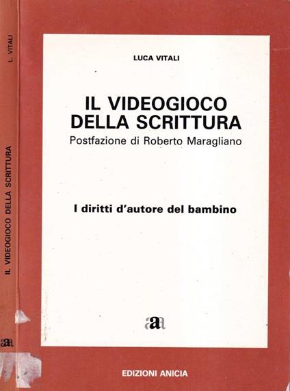 Il videogioco della scrittura - copertina
