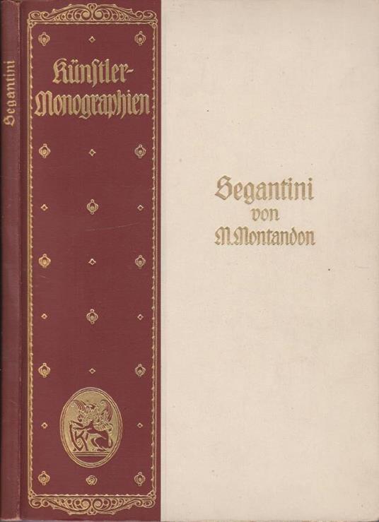 Segantini von M. Montandon - copertina
