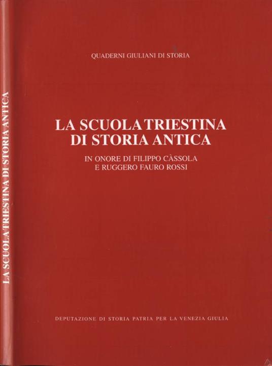 La scuola triestina di storia antica - copertina