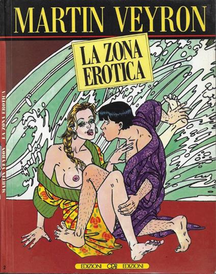 La zona erotica - Martin Veyron - copertina