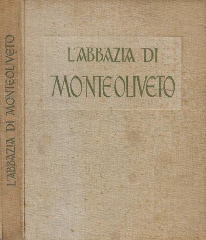 L' Abbazia di Monteoliveto - copertina
