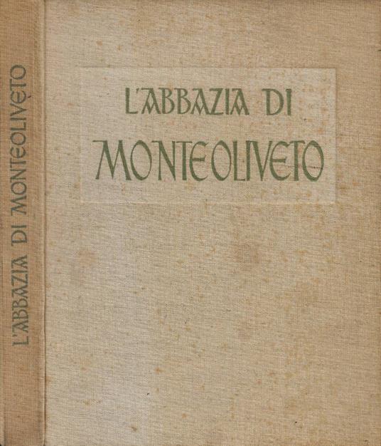 L' Abbazia di Monteoliveto - copertina