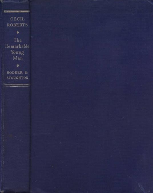 The remarkable young man - copertina