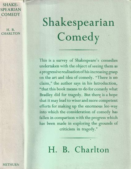 Shakespearian comedy - copertina