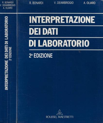 Interpretazione dei dati di laboratorio - copertina