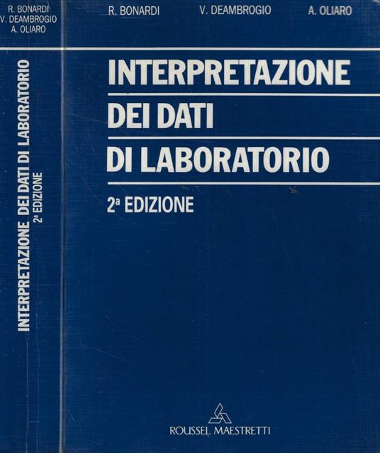 Interpretazione dei dati di laboratorio - copertina