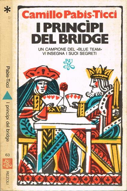 I princìpi del Bridge - Camillo Pabis-Ticci - copertina