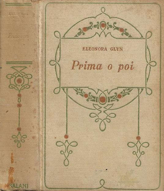 Prima o poi - Eleonora Glyn - copertina