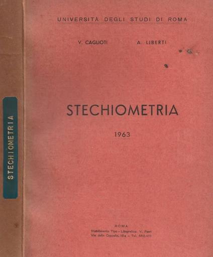 Stechiometria - copertina