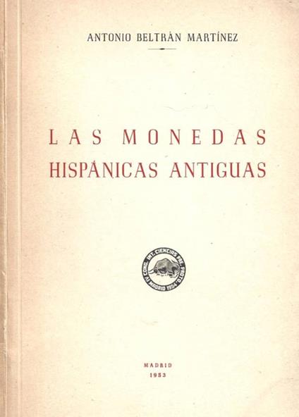 Las monedas hispanicas antiguas - copertina