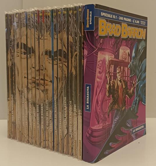 Brad Barron 1/18 + Speciale N.1 Completa - copertina