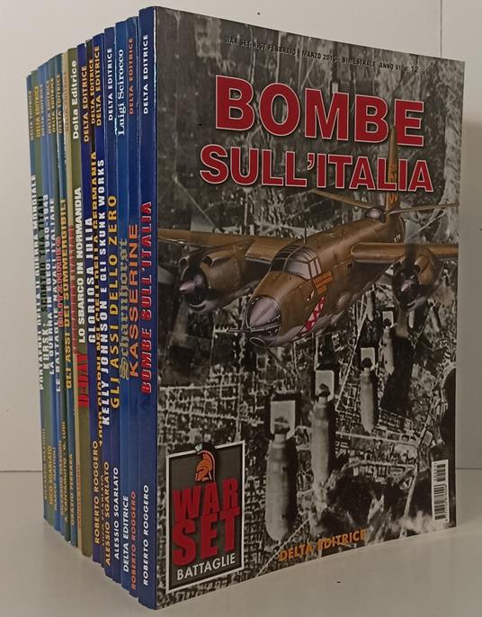Lotto 15 Volumi I Libri Di War Set Ali Di Gloria - Sgarlato - Delta - Blcp34 - copertina