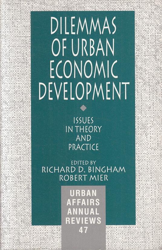 Dilemmas Of Urban Economic Development - Bingham Mier - Sage - - copertina