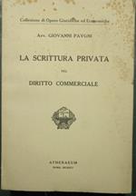 scrittura privata nel diritto commerciale