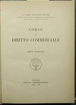 Corso di diritto commerciale - Parte generale