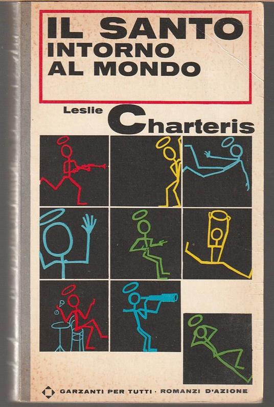 Il Santo intorno al mondo - Leslie Charteris - copertina