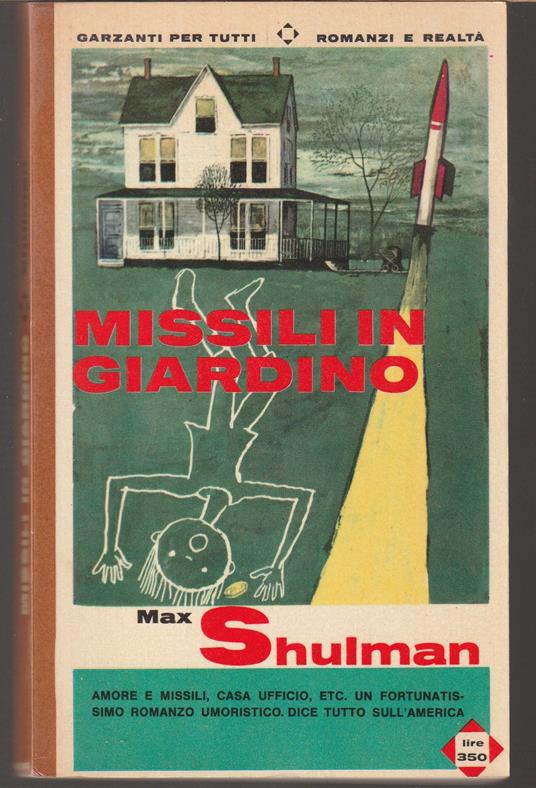 Missili in giardino - Ma Shulman - copertina