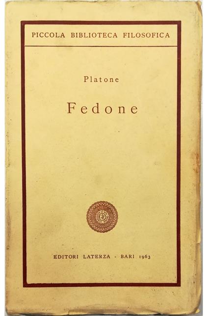 Fedone - copertina