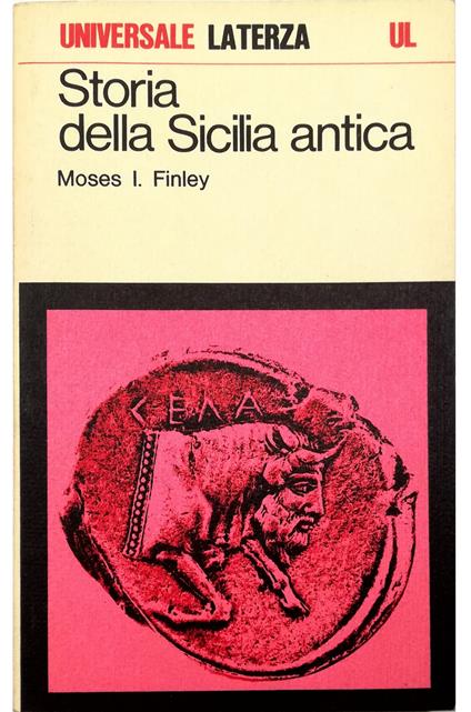 Storia della Sicilia antica - Moses I. Finley - copertina
