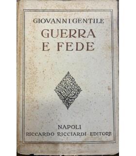 Guerra e fede - Giovanni Gentile - copertina